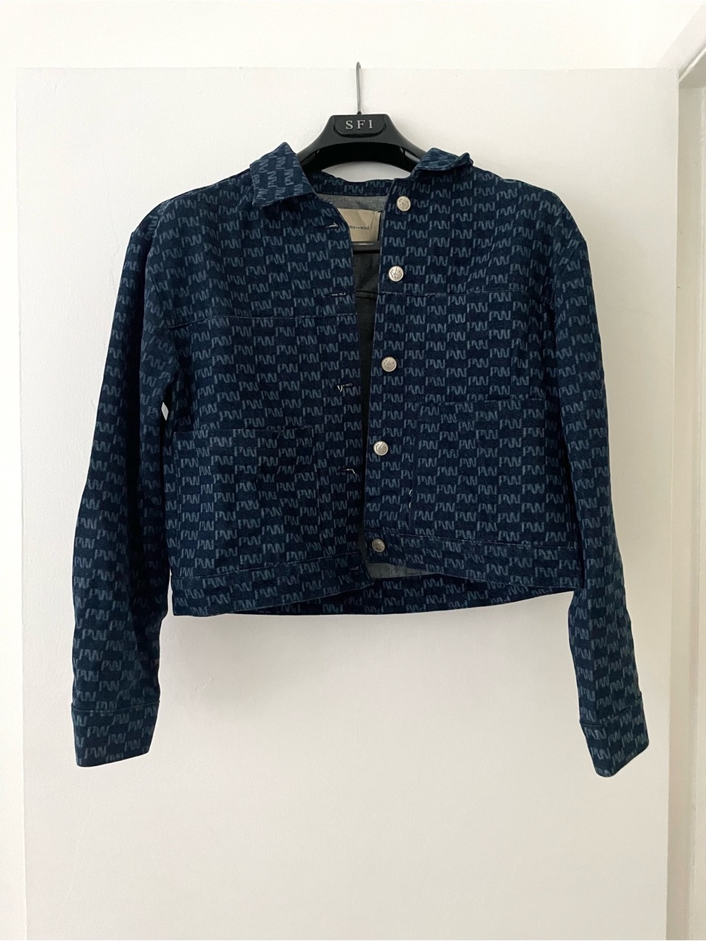 Paloma Wool Logo Denim Jacket